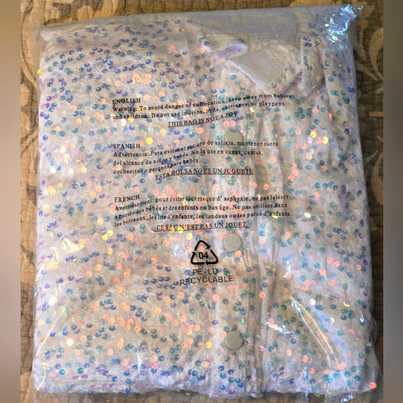 White Birch NWT Shine Bright Like A Diamond Top XL - Picture 8 of 9